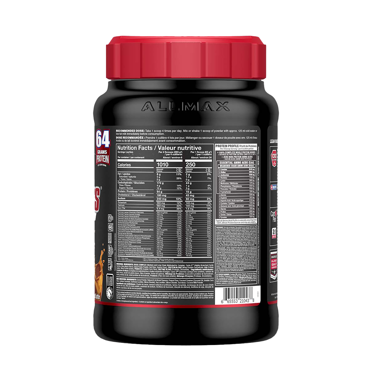 QuickMass&reg; - Chocolate Peanut Butter - 3.5lbs  | GNC